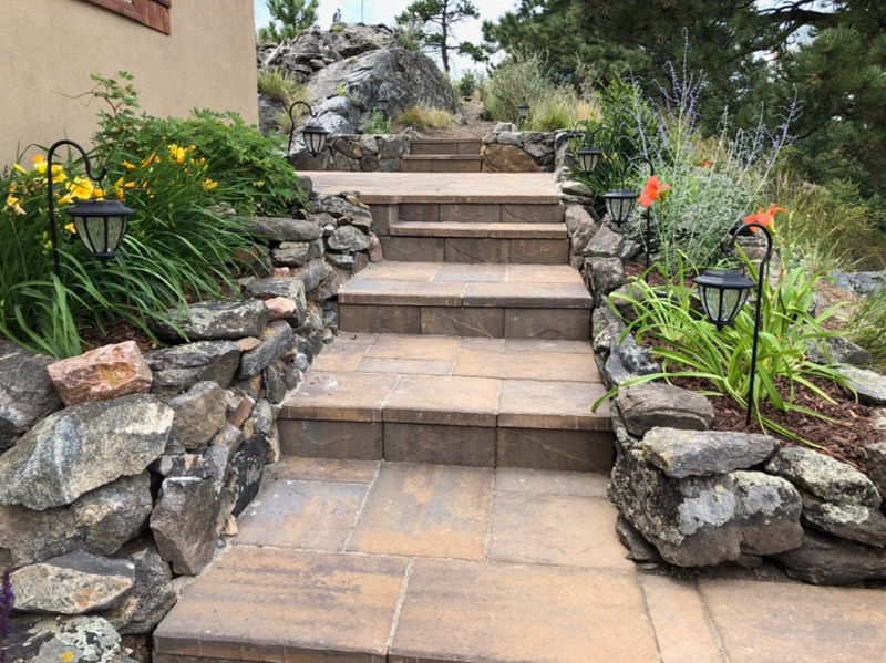 stone walkway