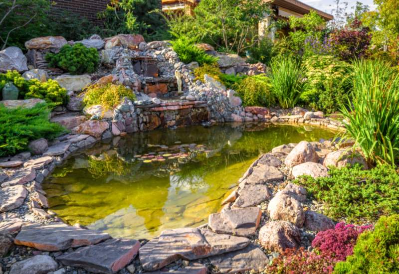 Outdoor Water Feature in Denver, CO