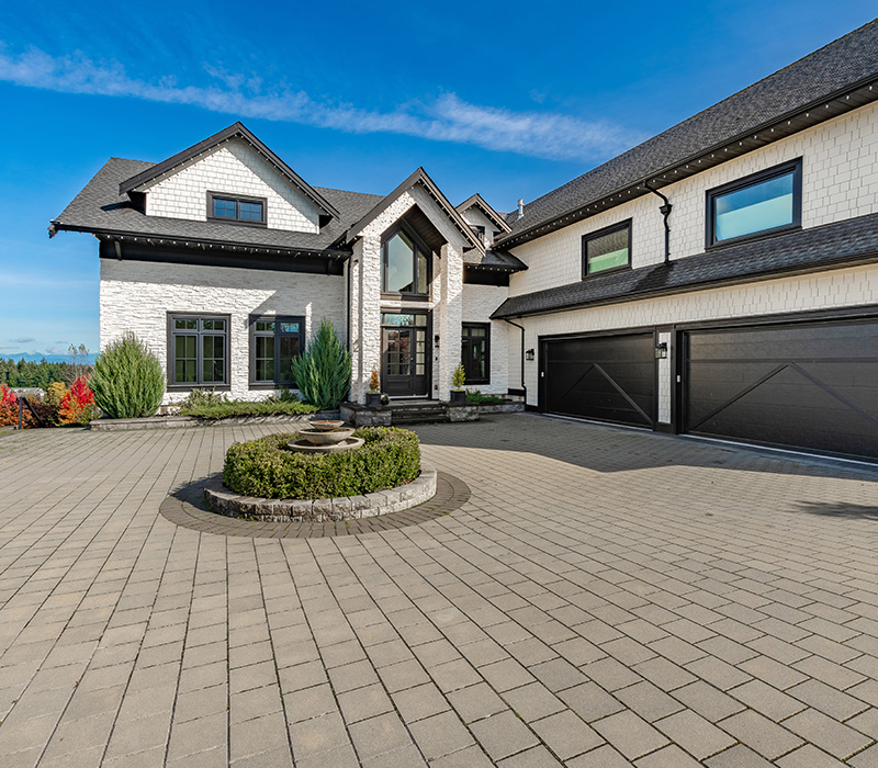 Elegant and stately home on a large lot