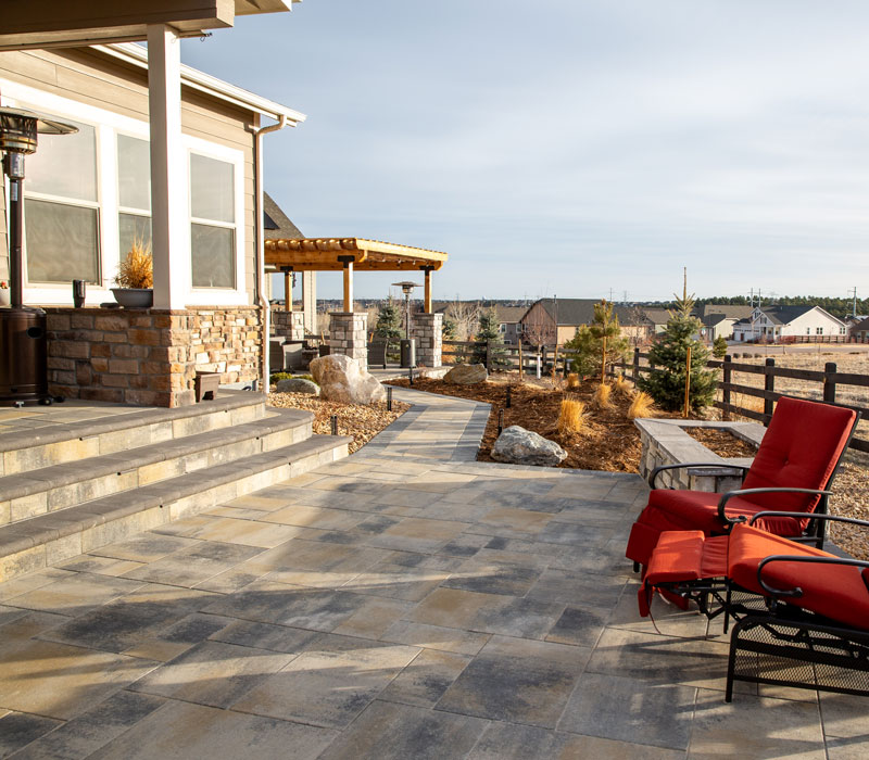 patio installation in Denver, CO