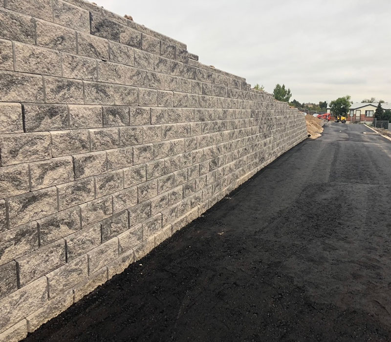 retaining wall installation in Denver, CO