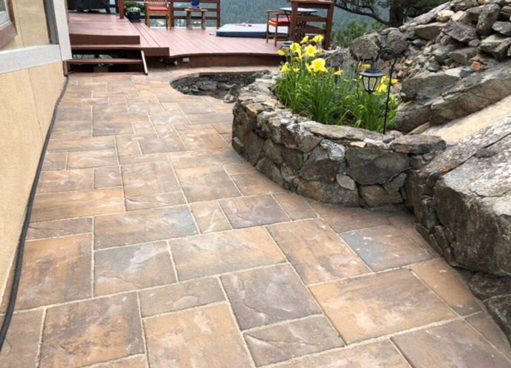 Replacing a Wood Deck with Pavers